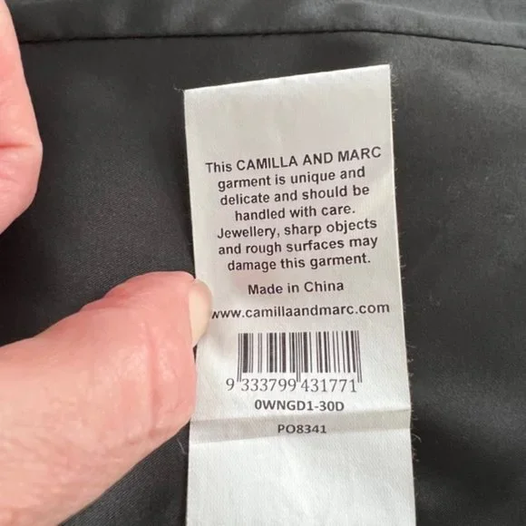 Camilla and Marc Dimmer Blazer in Black Size 8 - Picture 8 of 10